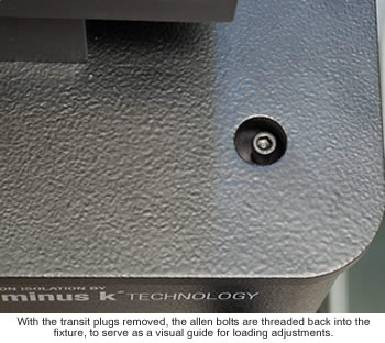 Laser Interferometer Vibration Isolation